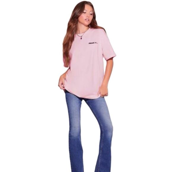 **SOLD** Mean Girls x Forever 21 Pink Oversized Graphic Tee Size Large - Picture 12 of 12